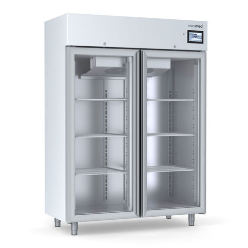 Congelador de laboratorio - LFG 1160 - EVERmed  - de tipo armario / con 2 puertas / con puerta de cristal
