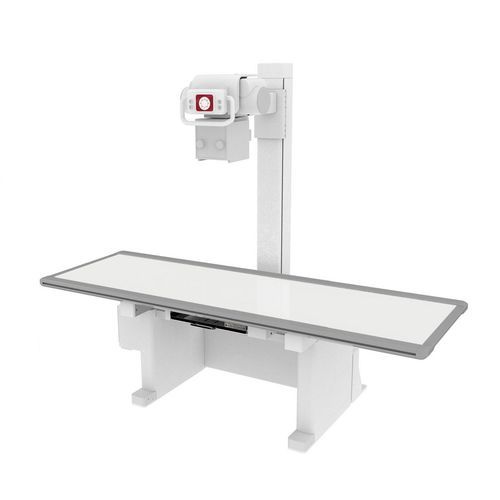 Sistema de radiografía veterinaria digital - X-DRS Floor Basic VET  - Examion - analógico