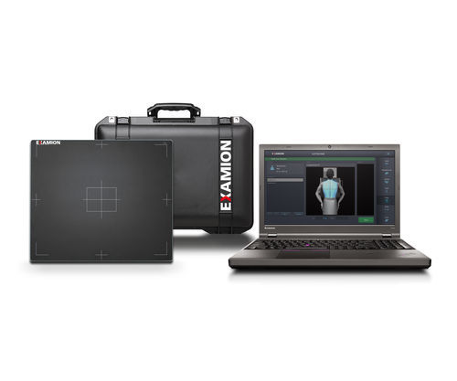 Sistema de adquisición para radiología - X-DR Portable Hum - Examion - portátil