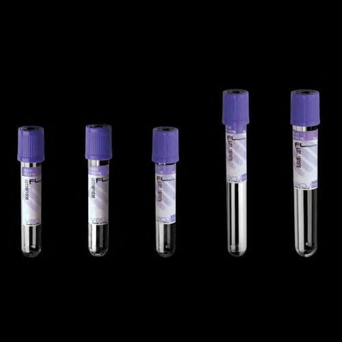 Tubo de extracción para análisis hematológico - Vacumed® series - F.L. Medical - de fondo redondo / de sangre / para extracción de muestras