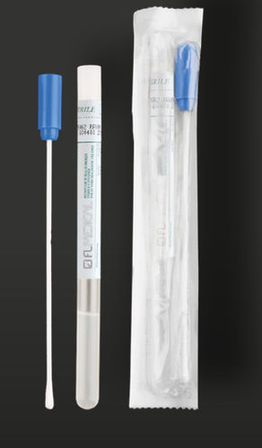 Hisopo con tubo de ensayo - 2606 series - F.L. Medical - de plástico / estéril / de algodón