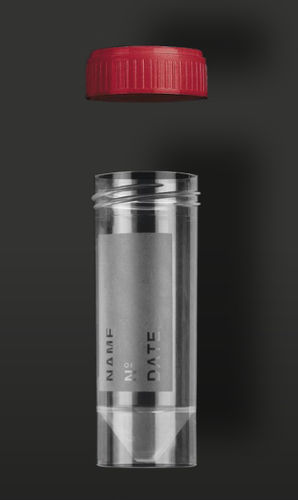 Recipiente para muestras de orina - 25170 - F.L. Medical - de polipropileno / con tapón de rosca