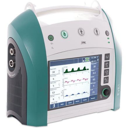 Ventilador para cuidados intensivos - EVEneo - Fritz Stephan - neonatal / no invasivo / portátil