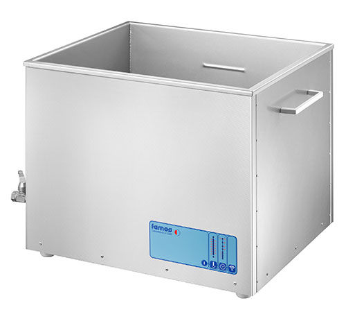 Baño de ultrasonidos médico - FamoSonic S	 - Famos - compacto / de acero inoxidable