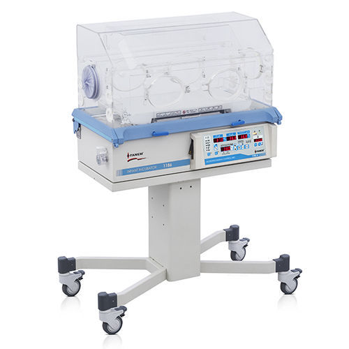 Incubadora neonatal con ruedas - 1186 A - Fanem - Trendelenburg / Trendelenburg invertida