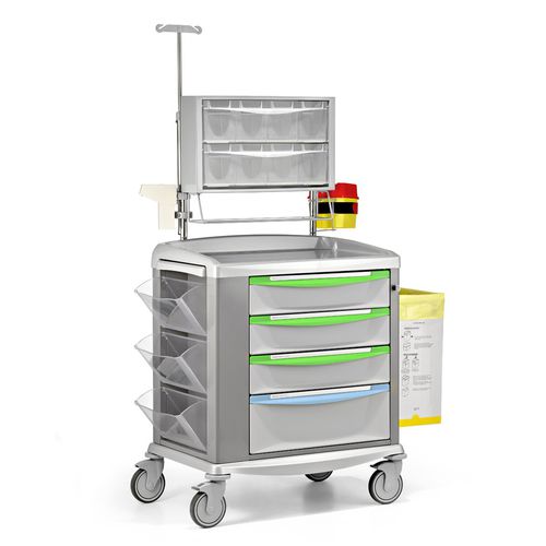 Carro médico - 45 - 65 - Favero Health Projects - para medicamentos / para transporte / de almacenamiento