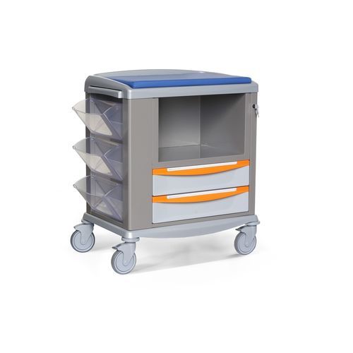 Mueble cambiador con canastillas - Favero Health Projects - para hospital