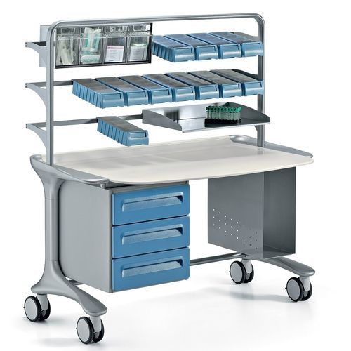 Estantería para productos farmacéuticos móvil - S.O.PHIA - Favero Health Projects - modular