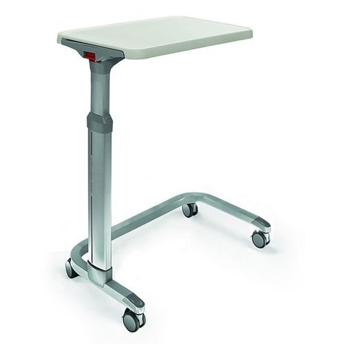 Mesa de cama de altura regulable - BUTLER - Favero Health Projects - con ruedas / reclinable / con accionamiento manual