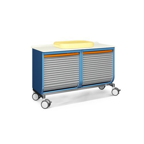 Mueble cambiador con canastillas - ZERO FIRE - Favero Health Projects - para hospital