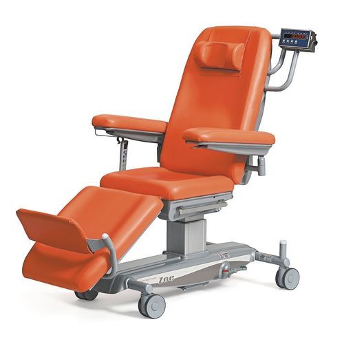 Sillón para hemodiálisis eléctrico - ZOE PRECISION - Favero Health Projects - de 3 secciones / con ruedas / de altura variable