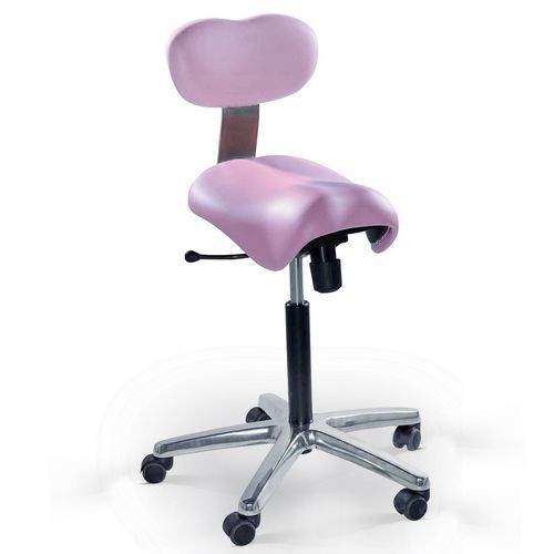 Taburete para consulta médica - STING ST/LE - Favero Health Projects - de altura variable / hidráulico / con respaldo