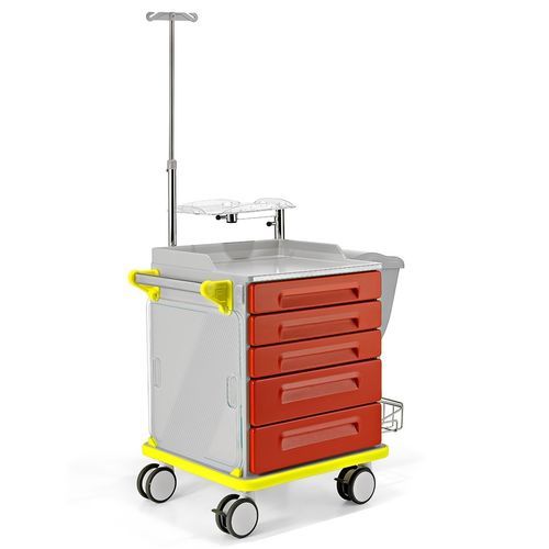 Carro médico - Favero Health Projects - de emergencia / para medicamentos / para instrumental