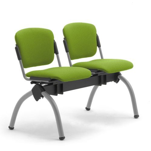 Asiento con estructura modular para sala de espera - CORTINA - Favero Health Projects - con reposabrazos / para 2 personas / 3 plazas