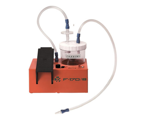 Aspirador de mucosidades con batería - F-170/B - Fazzini  - manual / con pedal
