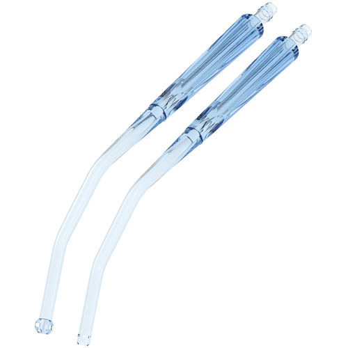 Cánula de aspiración - 050-35-00 series - Flexicare Medical  - de Yankauer / curvada