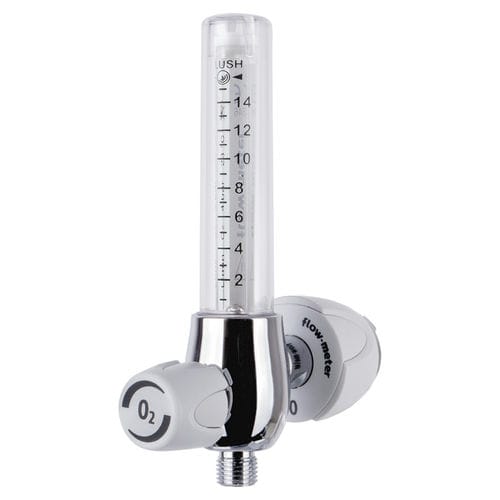 Flujómetro de área variable - Qmed® - Flow-Meter - de oxígeno / para hospitales / conectable