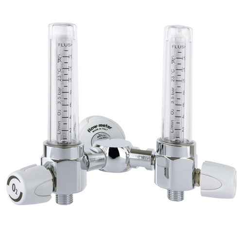 Flujómetro de área variable - Rs twin - Flow-Meter - doble / de aire / de oxígeno