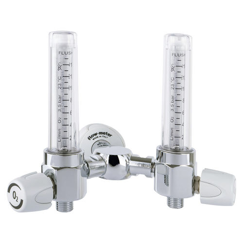 Flujómetro de área variable - Rs twin - Flow-Meter - doble / de oxígeno / de aire