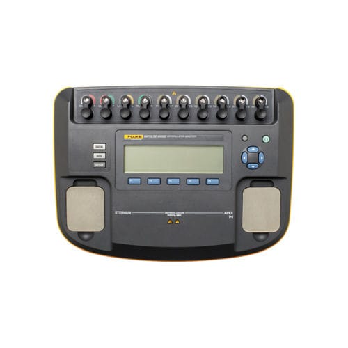 Tester de desfibrilador externo - 6000D - Fluke Health Solutions - de seguridad eléctrica / para estimuladores cardíacos externos / portátil