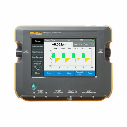 Analizador de caudal de gas - VT900A - Fluke Health Solutions - de control / de temperatura / de presión