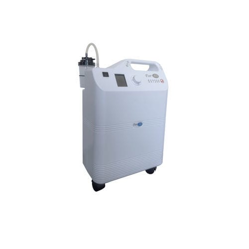Concentrador de oxígeno para asistencia domiciliaria - OXY 500 - Foras Comp. Elect - médico / con ruedas / PSA