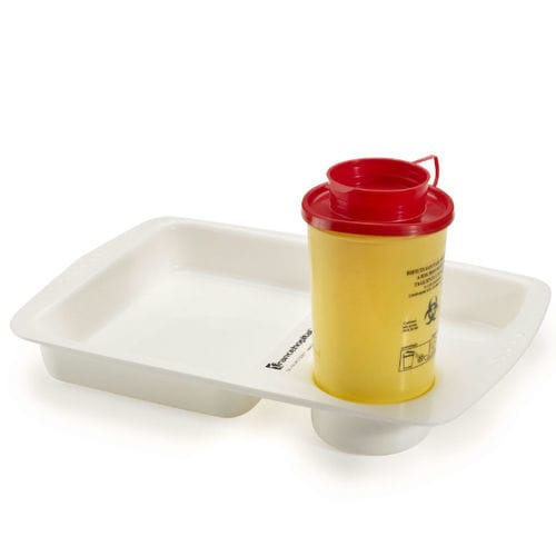 Bandeja médica - #PVM - Francehopital - para medicamentos / de polipropileno / de un solo uso
