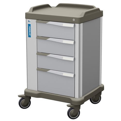 Carro de uso general - PRESTO medium  - Francehopital - multifunción / de logística / de dispensación de medicamentos