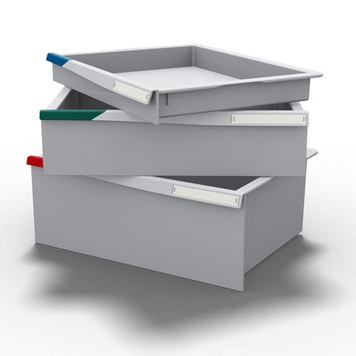 Cajón médico - #CP-xx - Francehopital - para carro / de limpieza / de ABS