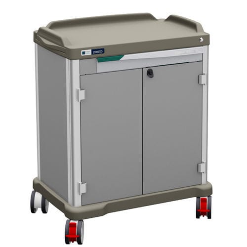 Carro para bolsas para ropa limpia - #P6-A1C - Francehopital - para ropa sucia / médico / con estante