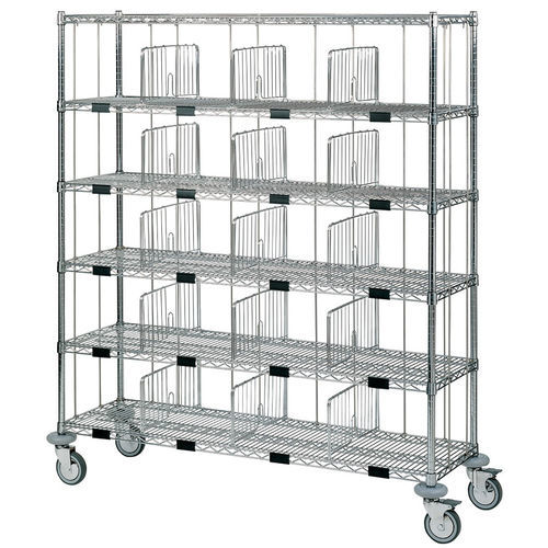 Carro para bolsas para ropa limpia - #SR60409 - Francehopital - para ropa sucia / médico / con estante