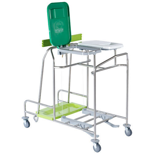 Carro para bolsas para ropa sucia - Iseo Duo 20 - Francehopital - médico / de limpieza / para desechos