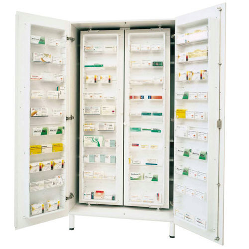 Armario para medicamentos - #AF60 - Francehopital - de hospital / transparente / con 2 puertas