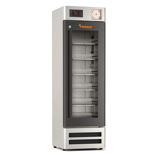 Refrigerador de banco de sangre - FS30E - FRI.MED  - de tipo armario / con 1 puerta / con puerta de cristal