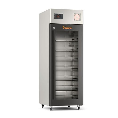 Refrigerador de banco de sangre - AF70E - FRI.MED  - de tipo armario / con 1 puerta / con puerta de cristal