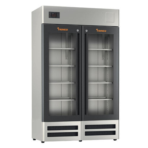 Refrigerador de laboratorio - SL53V/2 - FRI.MED  - de tipo armario / con 2 puertas / con puerta de cristal
