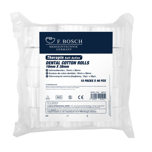 Hisopo de limpieza para la higiene bucal - FBHEAL-1062 - Friedrich Bosch - de algodón / caja de 50 / caja de 40