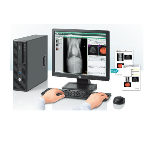 Estación de trabajo informática para imagen veterinaria - FVS-1000 - FUJIFILM Healthcare - para endoscopia