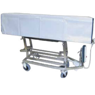 Carro para traslado de cadáveres de transferencia - 81327 - Funeralia - de transporte / eléctrico / de acero inoxidable