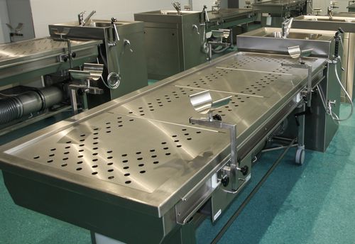 Mesa de anatomía para formación - 86603 - Funeralia - de laboratorio de histopatología / de medicina legal / de disección