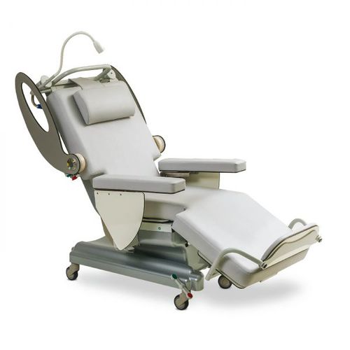 Sillón para tratamiento eléctrico - Stephen H Ybrid - Gardhen Bilance  - de 3 secciones / con ruedas / Trendelenburg