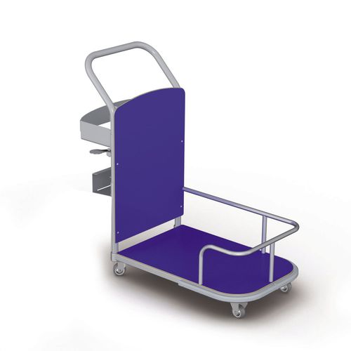 Carro médico - Anne “S” – “M” – “XL” - Gardhen Bilance  - para transporte / para desechos / de acero inoxidable