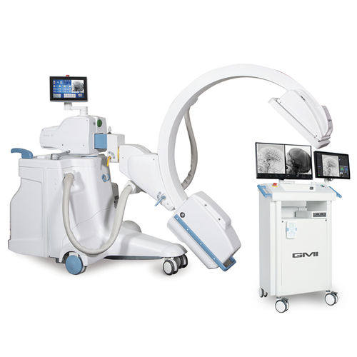 Arco quirúrgico móvil - TAU-30 - General Medical Italia  - con sensor plano / con columna de vídeo