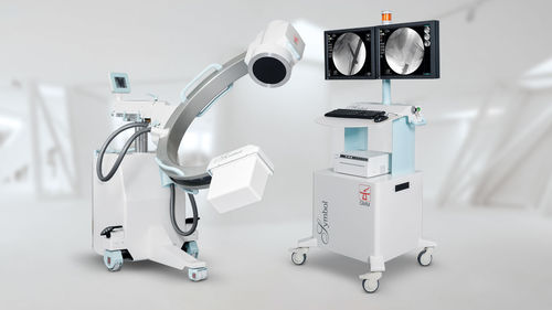 Arco quirúrgico móvil - Symbol R9 - General Medical Merate - con tubo intensificador de imagen / con columna de vídeo