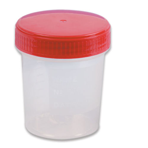 Recipiente para muestras de orina - 25958 - GIMA - de polipropileno / de un solo uso / con tapón de rosca