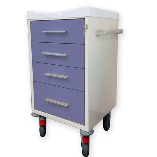 Carro médico - 45595 - GIMA - de uso general / de transferencia / de almacenamiento