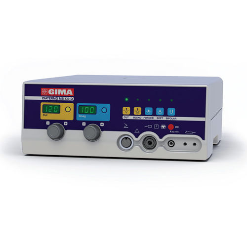Bisturí eléctrico corte monopolar - MB 120D - GIMA - corte bipolar / coagulación monopolar / coagulación bipolar