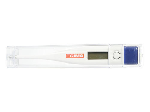 Termómetro clínico - 25560 - GIMA - digital / de punta rígida / con señal acústica