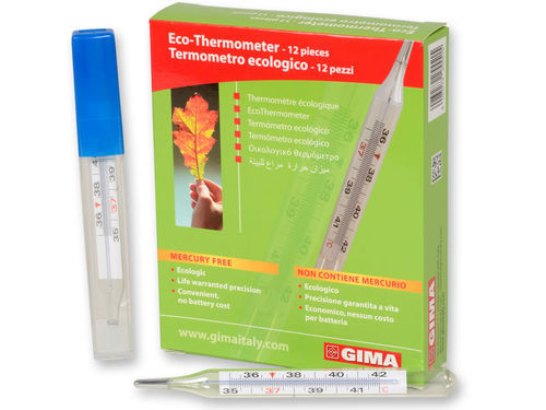 Termómetro médico - 25551 - GIMA - analógico / sin visualizador / de galio