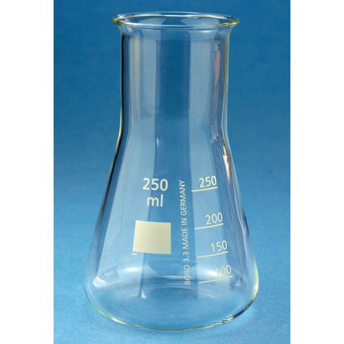 Matraz Erlenmeyer - 41941 series - Glaswarenfabrik Karl Hecht - de laboratorio / de vidrio borosilicato / graduado
